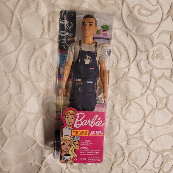 Barista Ken by Barbie You Can Be Anything 2018 - Picture 1 of 17
